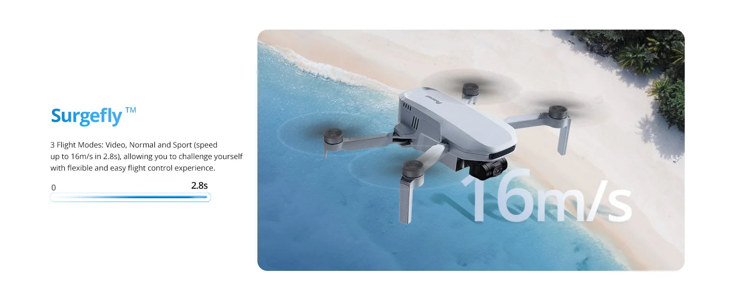 Potensic C0 Mini Drone 4K Camera with 3-Axis Gimbal & GPS