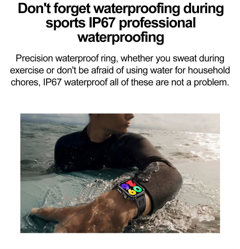 NFC GPS Men’s Smart Watch