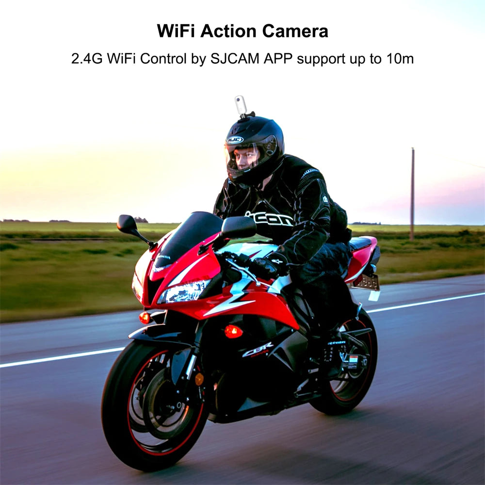 SJCAM C100 Plus 4K Action Camera Waterproof with WiFi & EIS