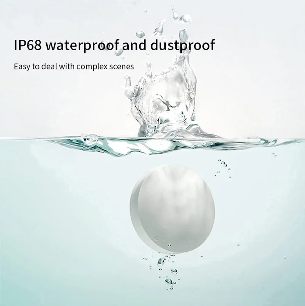 Tuya ZigBee Water Leak Sensor Smart Life 2MQTT Water Immersion Alarm Detector