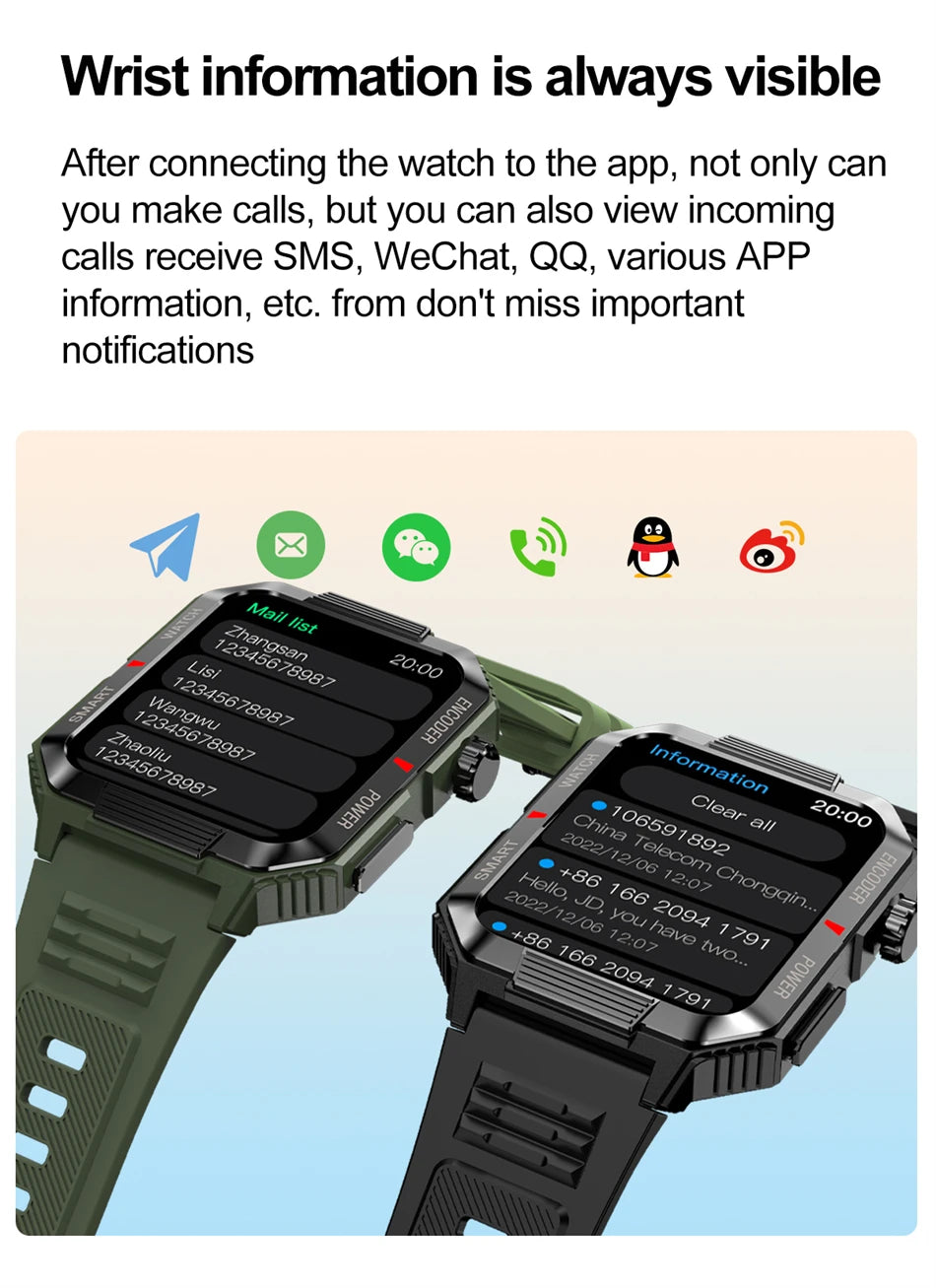 NFC GPS Men’s Smart Watch