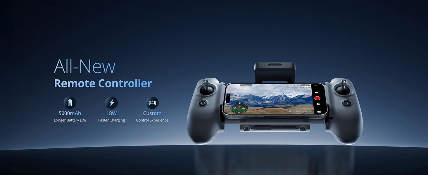 Potensic ATOM 2 4K HDR Camera Drone with 3-Axis Gimbal & 8K Photo