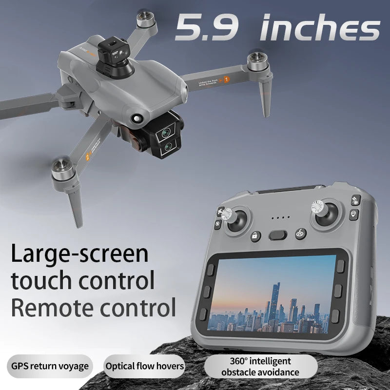 L300 MAX 4K HD Drone with Screen, 5G GPS & Brushless Motor