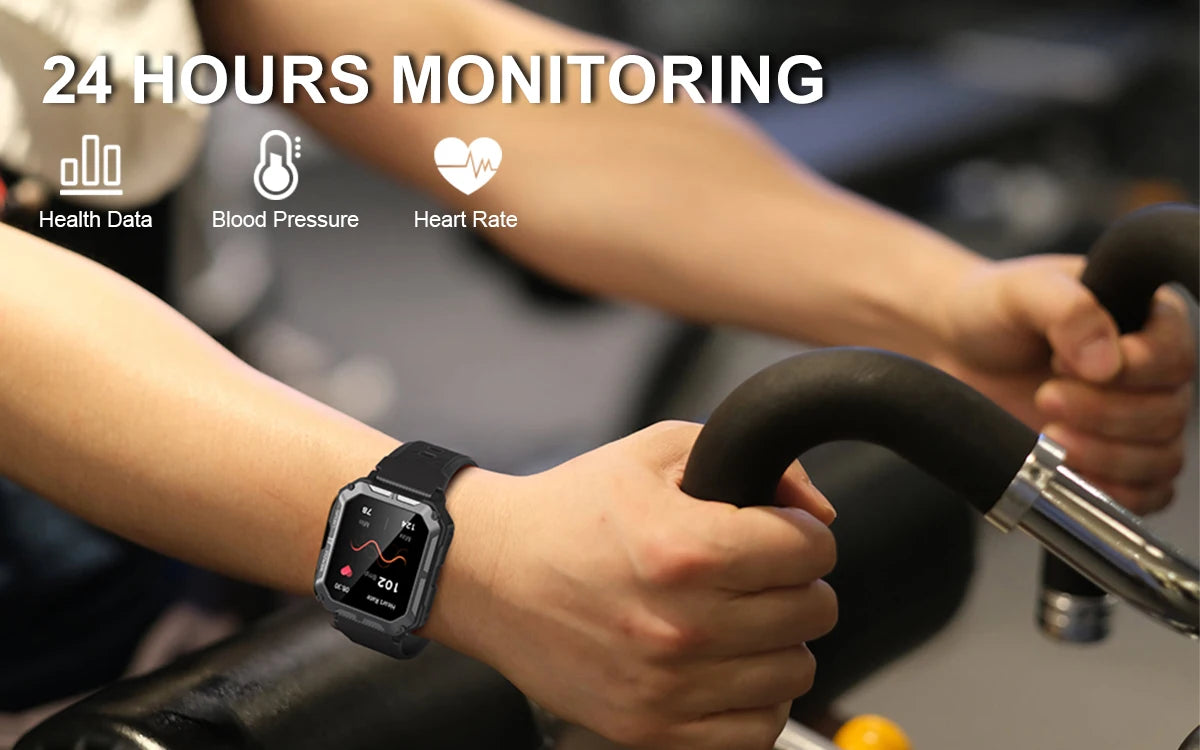 C20 Pro Smartwatch with Voice Assistant & Wireless Call