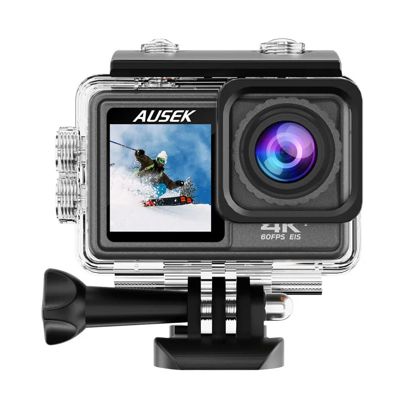 CERASTES 4K60FPS Action Camera with EIS & Interchangeable Lens