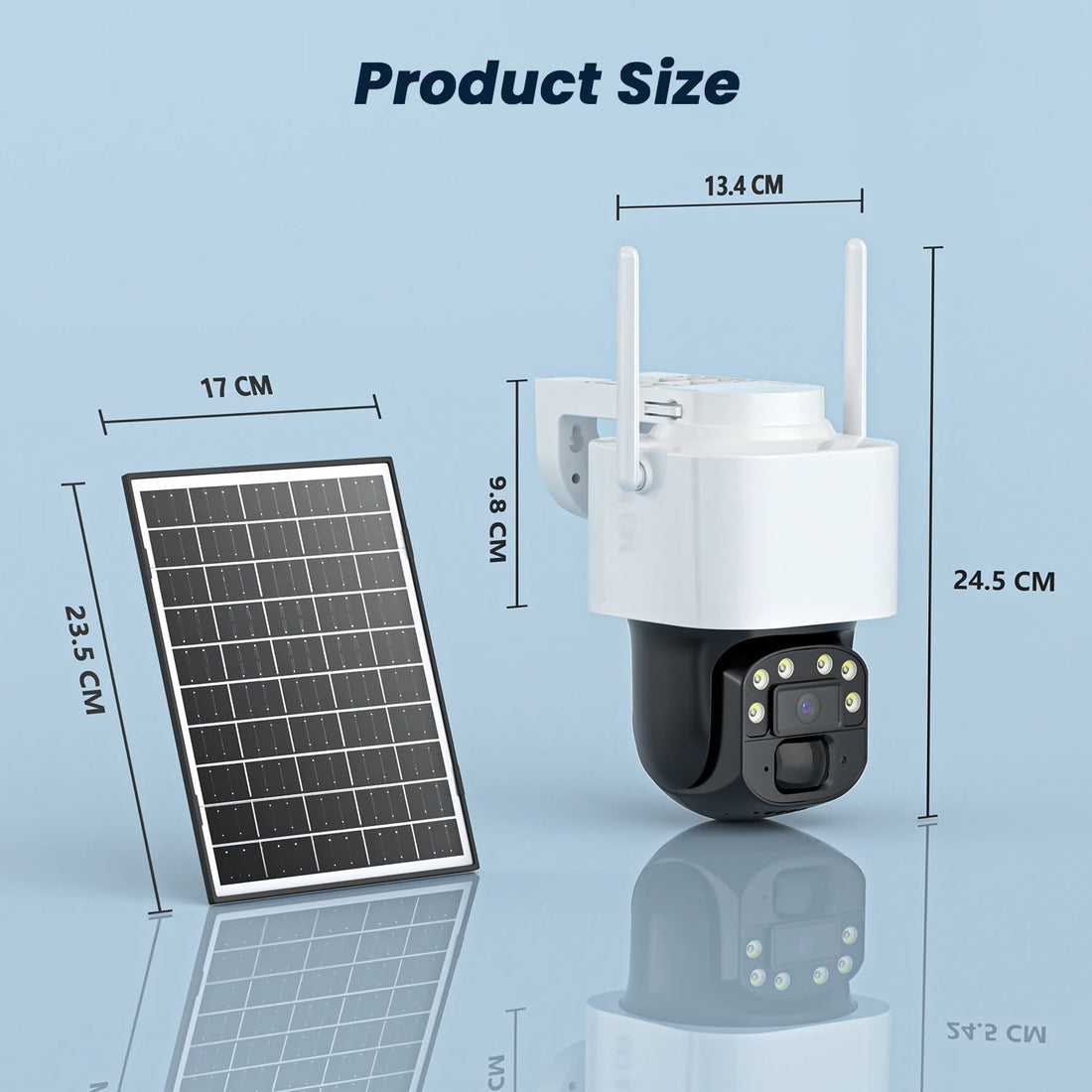 YOOSEE 4K 8MP Solar Powered 4G LTE IP Camera