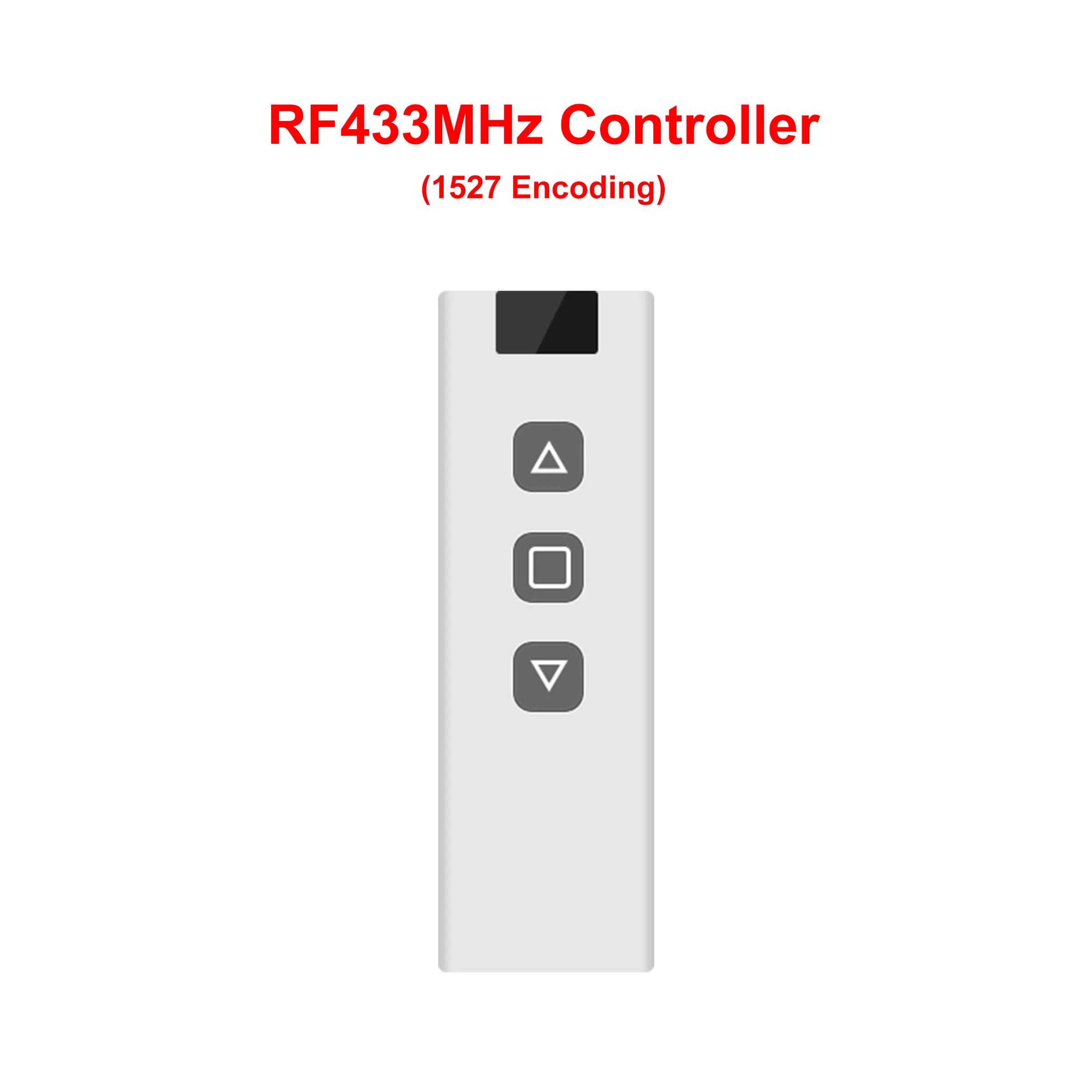 GIRIER Tuya WiFi RF433 Curtain Switch Module for Roller Shutter