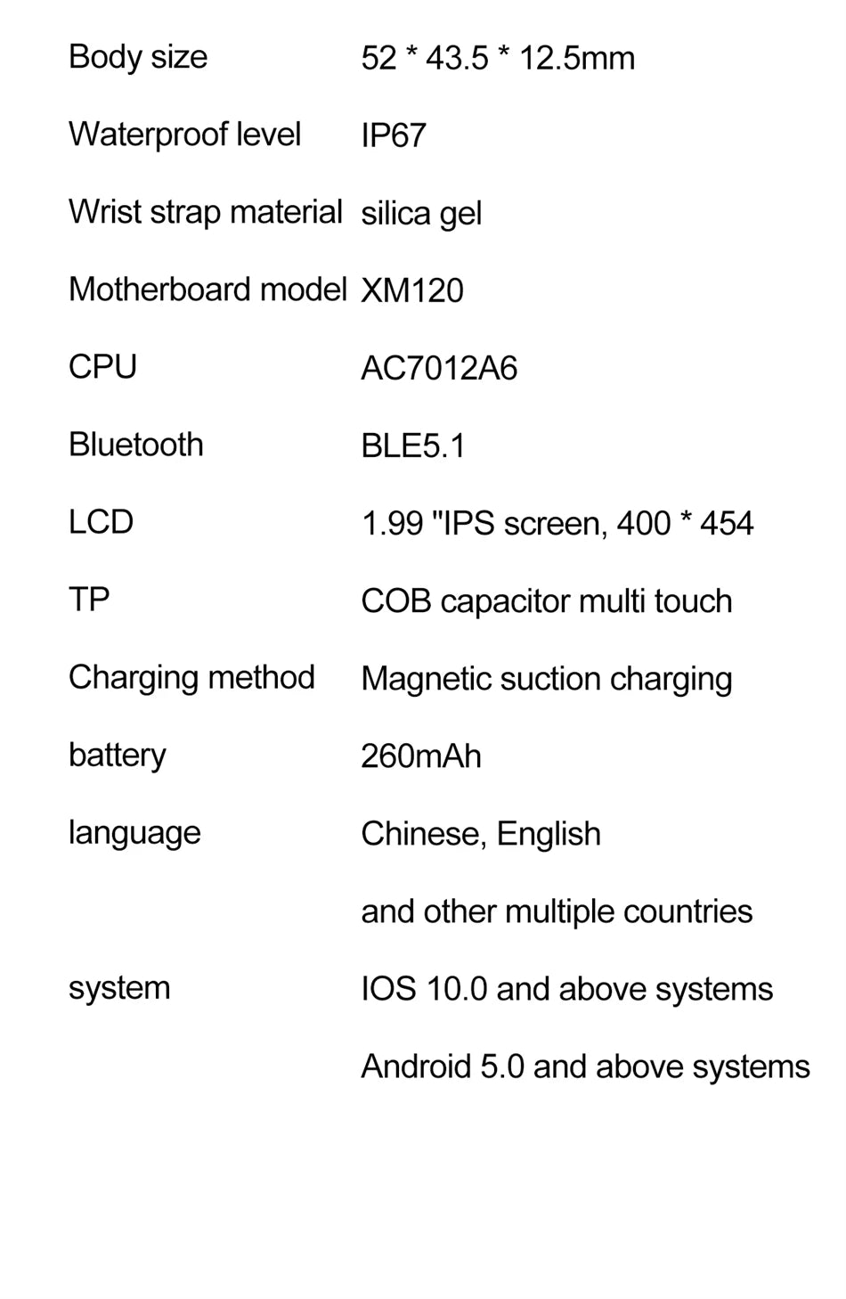 NFC GPS Men’s Smart Watch