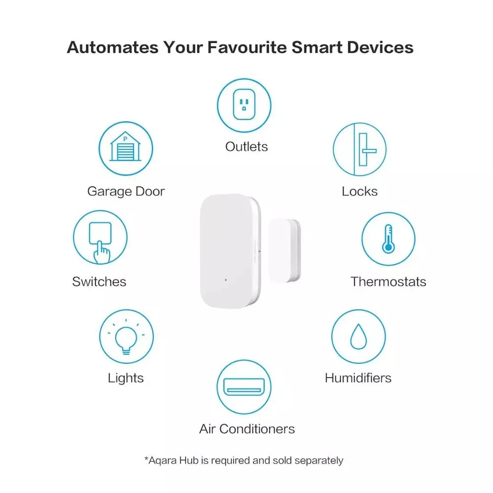 Aqara ZigBee Door Window Sensor Wireless Alarm Works with Mi Home & HomeKit