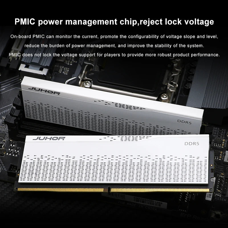 JUHOR DDR5 RAM – 16GB/32GB Desktop Memory
