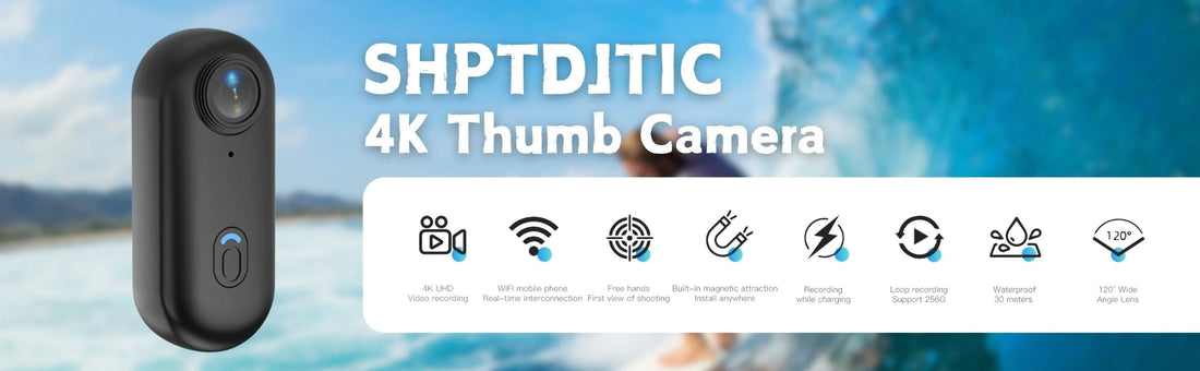 4K FHD Outdoor Sports Action Camera for Helmet & Bike