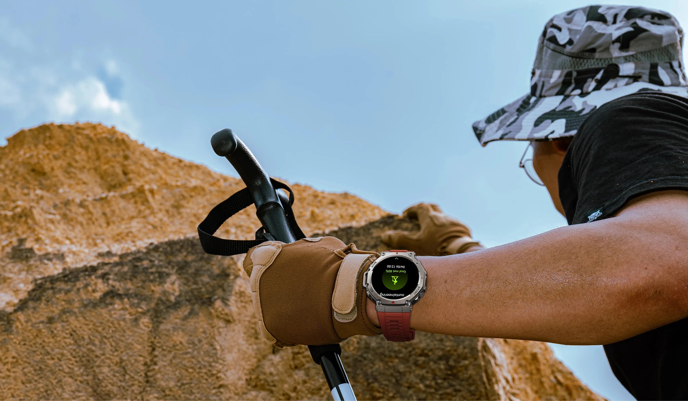 T-Rex 3 Ultra GPS Smartwatch 2025 with Dual-Band GNSS & Compass