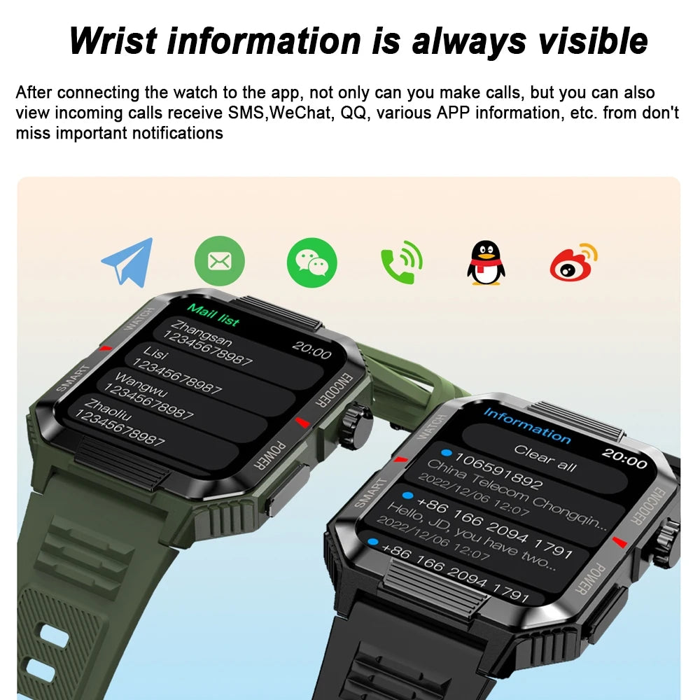 NFC GPS Men’s Smart Watch