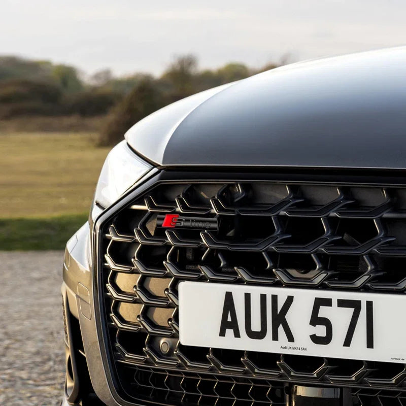 Car Front Grille Hood Emblem Badge for Audi S-Line RS