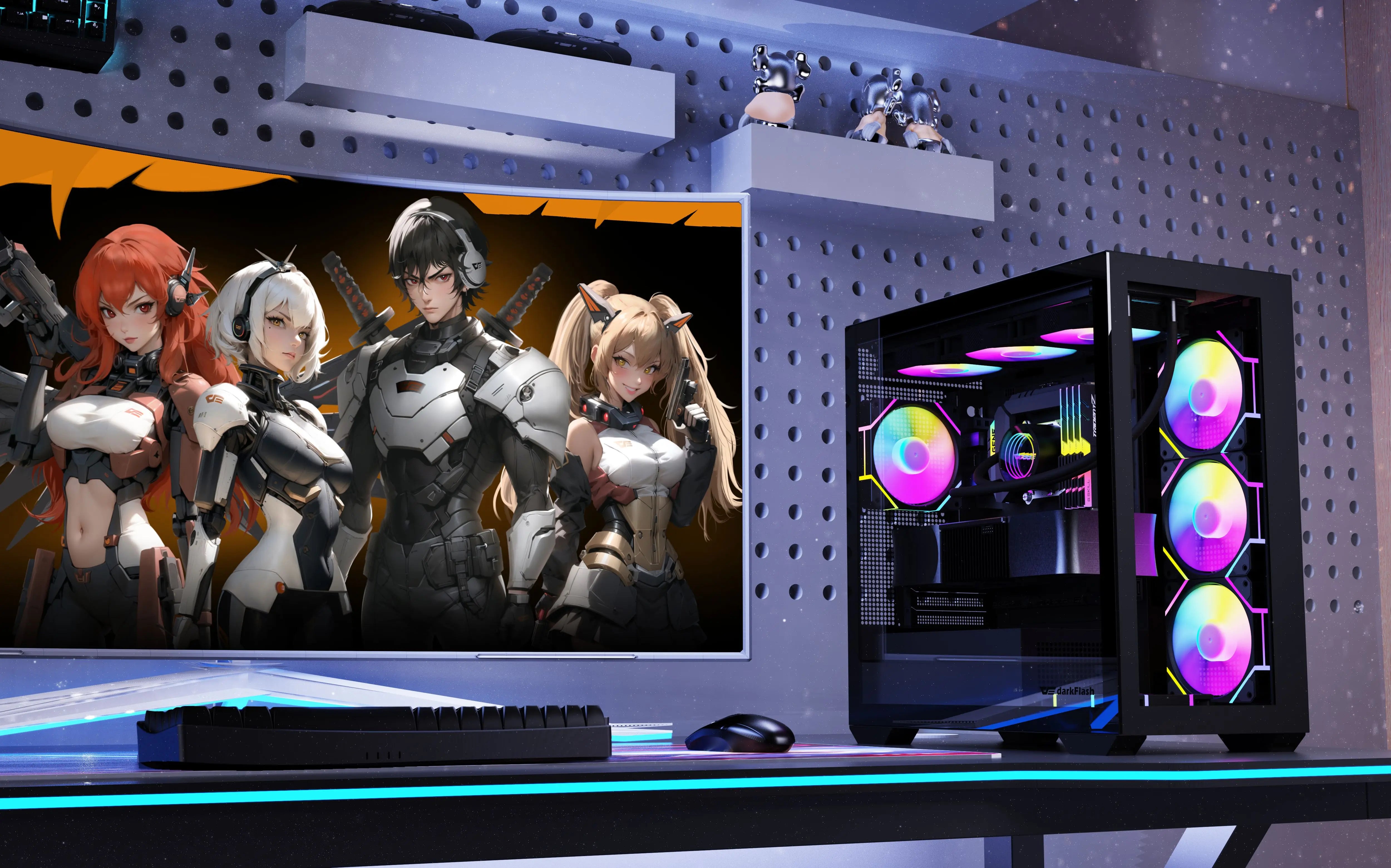 Aigo AM12 RGB 120mm PC Case Fan Kit