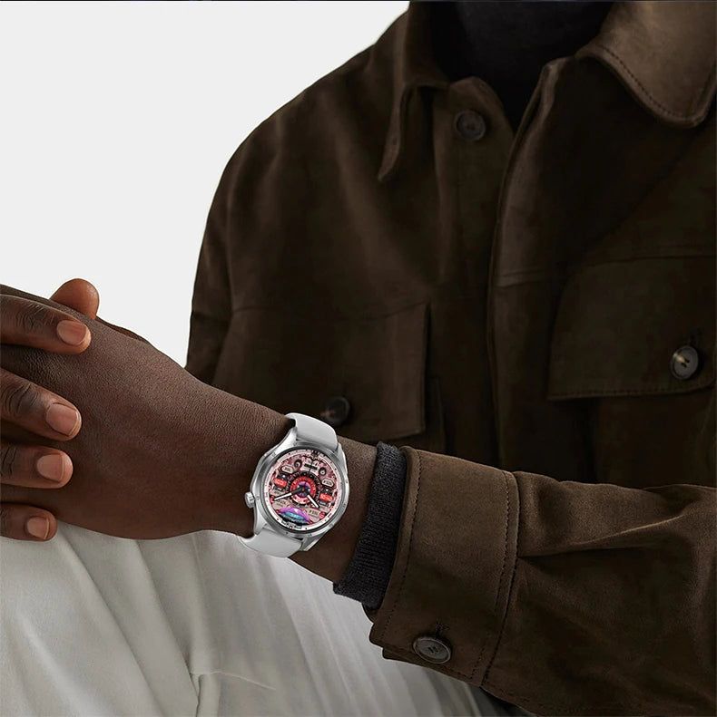 2025 Men’s Smartwatch with AMOLED, GPS & Bluetooth Calls