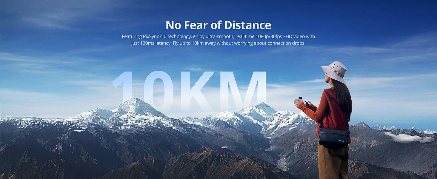 Potensic ATOM 2 4K HDR Camera Drone with 3-Axis Gimbal & 8K Photo