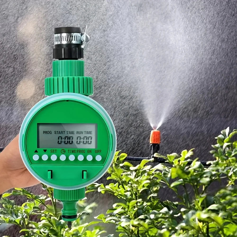 LCD Garden Watering Timer – Automatic Irrigation Controller