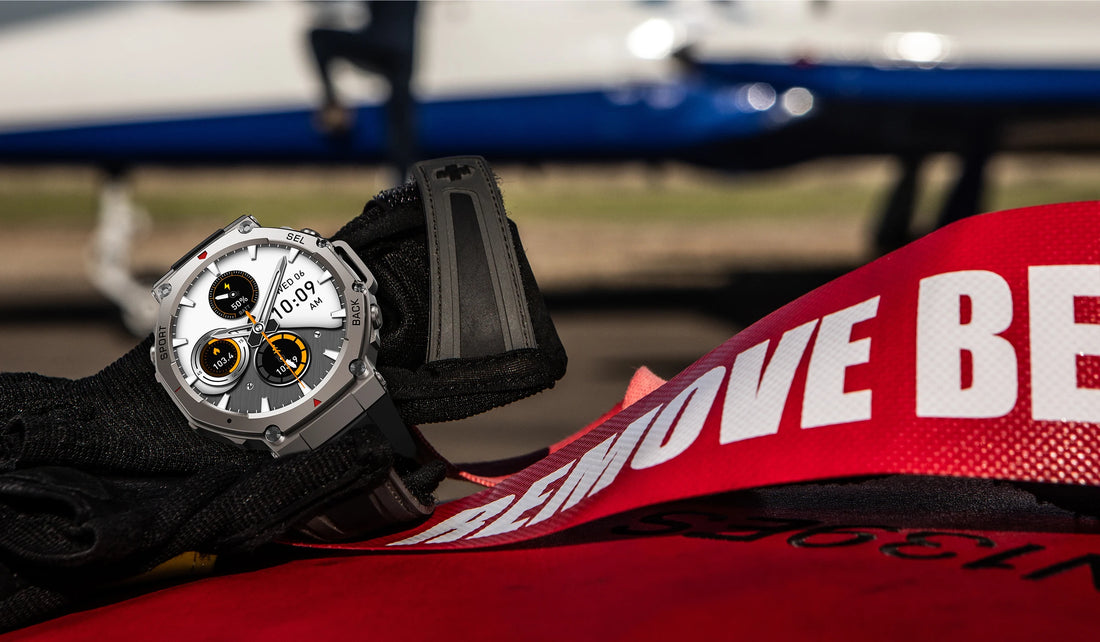 T-Rex 3 Ultra GPS Smartwatch 2025 with Dual-Band GNSS & Compass