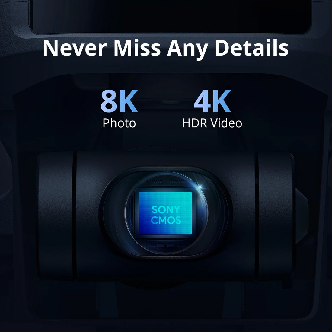 Potensic ATOM 2 4K HDR Camera Drone with 3-Axis Gimbal & 8K Photo