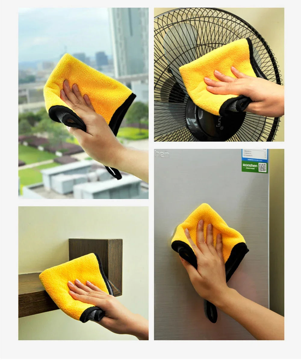 Thickened Microfiber Car Wash Towels
