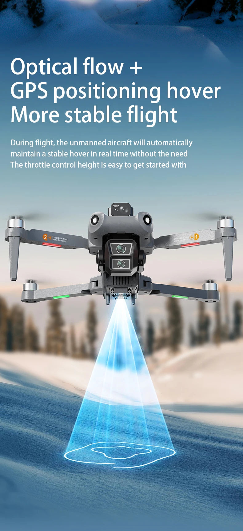 L300 Ultra 4K HD GPS Drone with Obstacle Avoidance & FPV