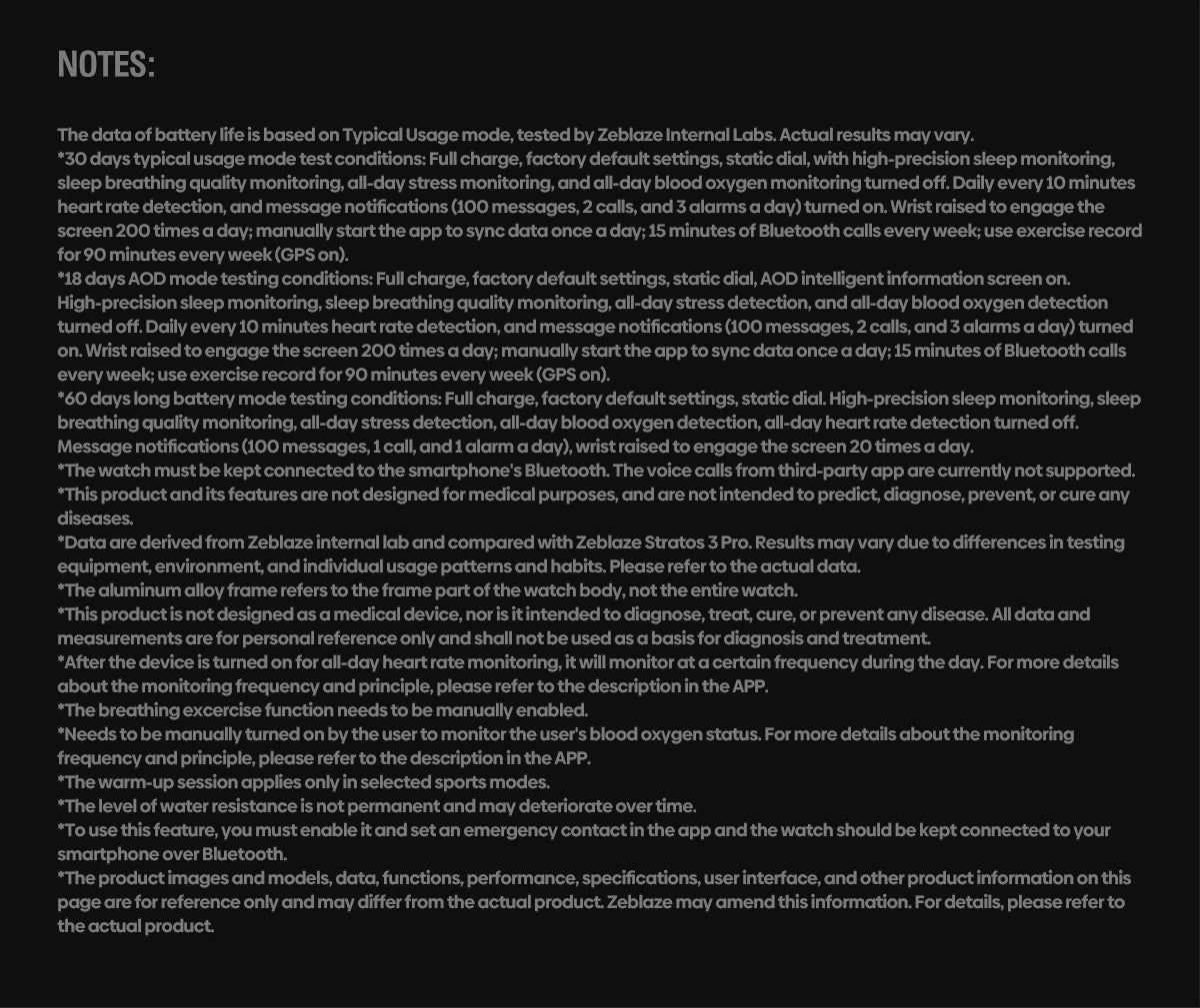 Zeblaze Stratos 4 GPS Smartwatch 2025 with AMOLED & Voice Call