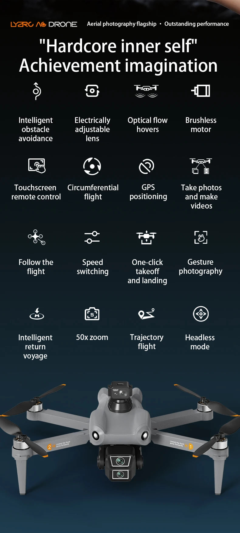 L300 Ultra 4K HD GPS Drone with Obstacle Avoidance & FPV