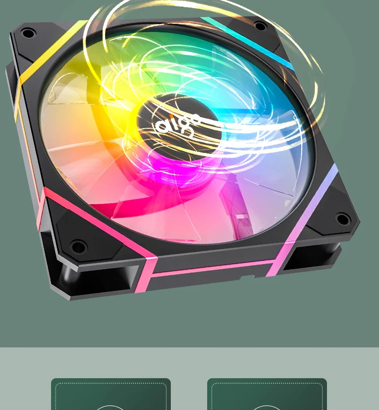 Aigo AM12 RGB 120mm PC Case Fan Kit