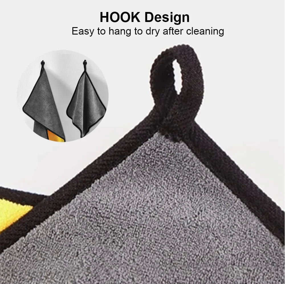 Thickened Microfiber Car Wash Towels