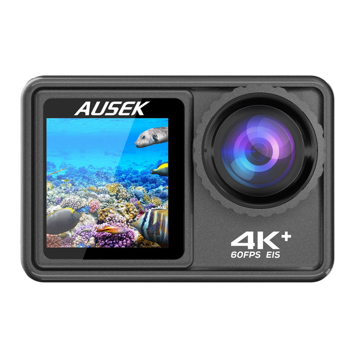 CERASTES 4K60FPS Action Camera with EIS & Interchangeable Lens