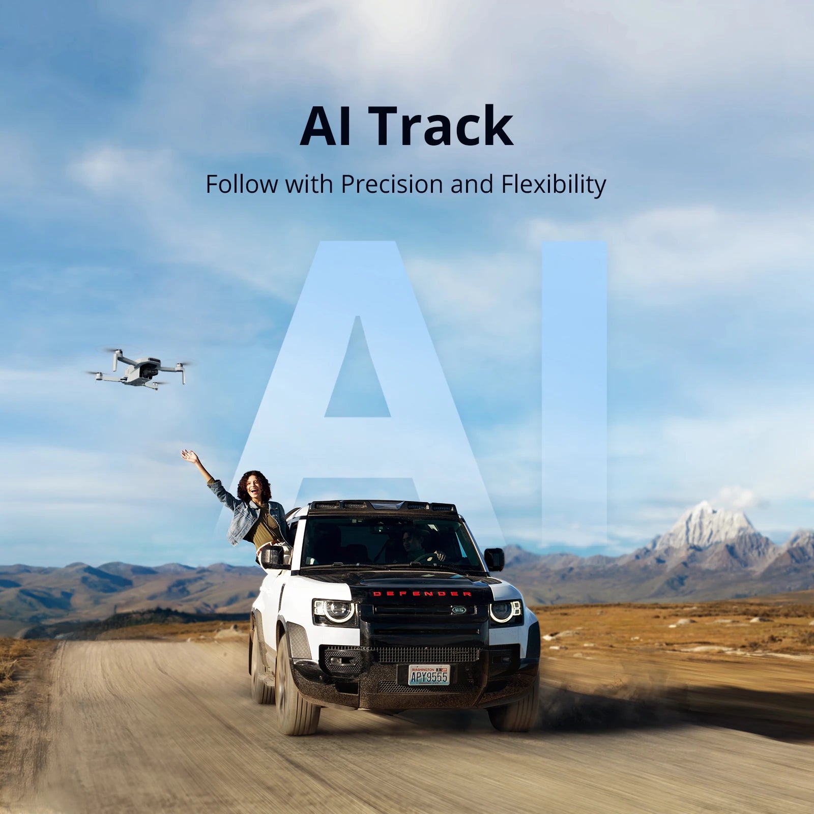 Potensic ATOM 2 4K HDR Camera Drone with 3-Axis Gimbal & 8K Photo