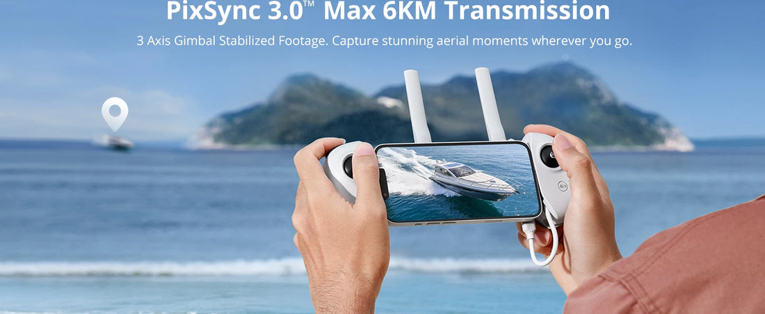 Potensic C0 Mini Drone 4K Camera with 3-Axis Gimbal & GPS