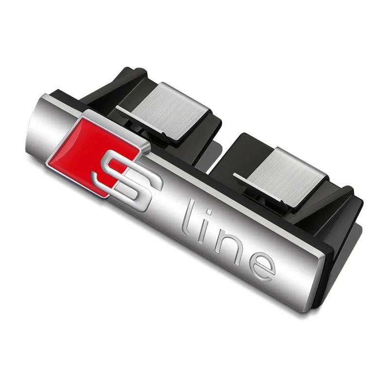 Car Front Grille Hood Emblem Badge for Audi S-Line RS