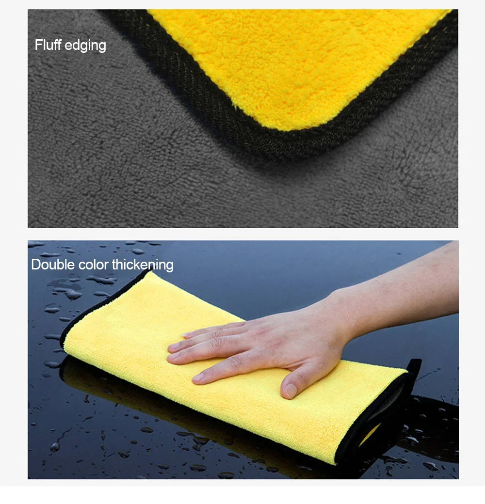Thickened Microfiber Car Wash Towels