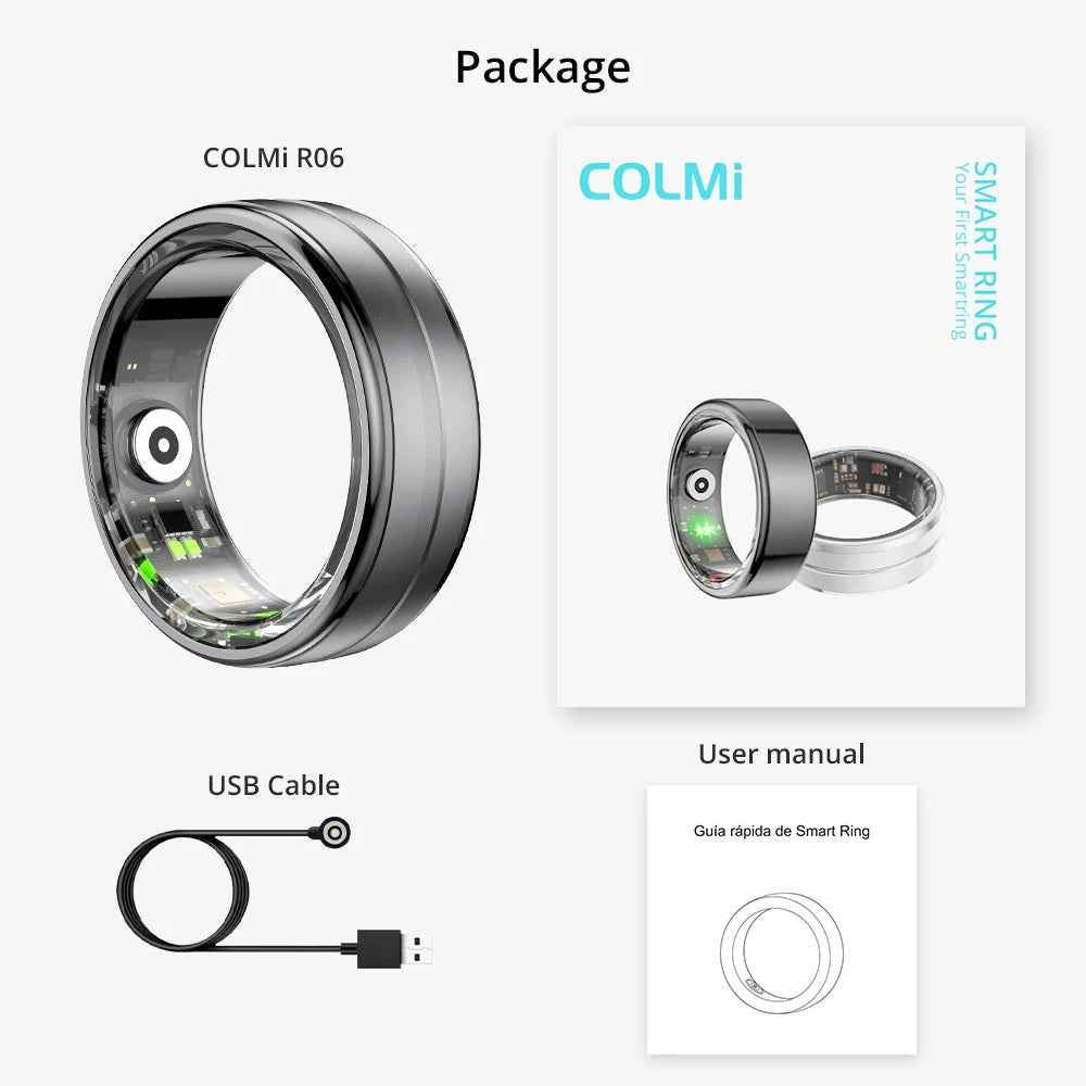 COLMI R06 Smart Ring 2024 Heart Rate