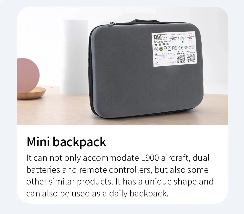 L900 Pro MAX 4K GPS Drone with Dual Camera & Obstacle Avoidance