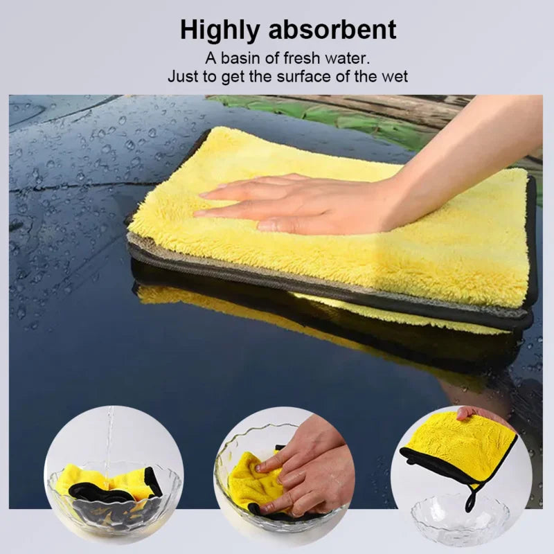 Thickened Microfiber Car Wash Towels