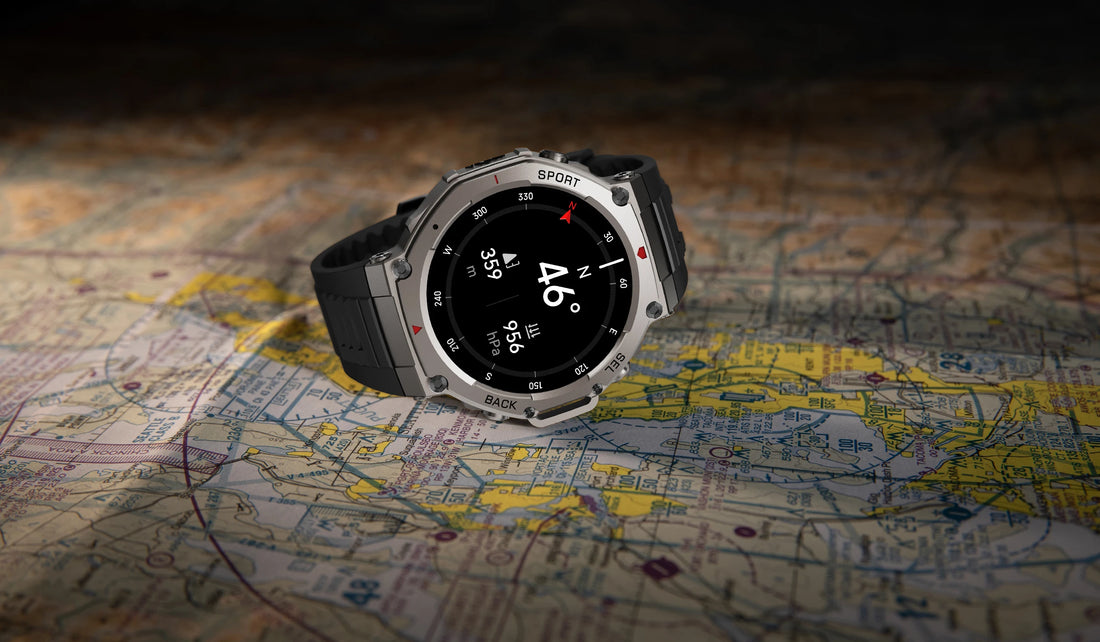 T-Rex 3 Ultra GPS Smartwatch 2025 with Dual-Band GNSS & Compass