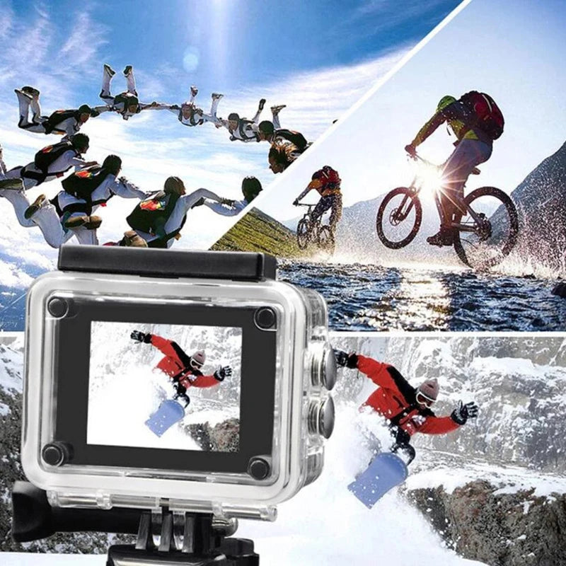 Ultra HD 4K Action Camera Waterproof with WiFi & 170° Wide Angle