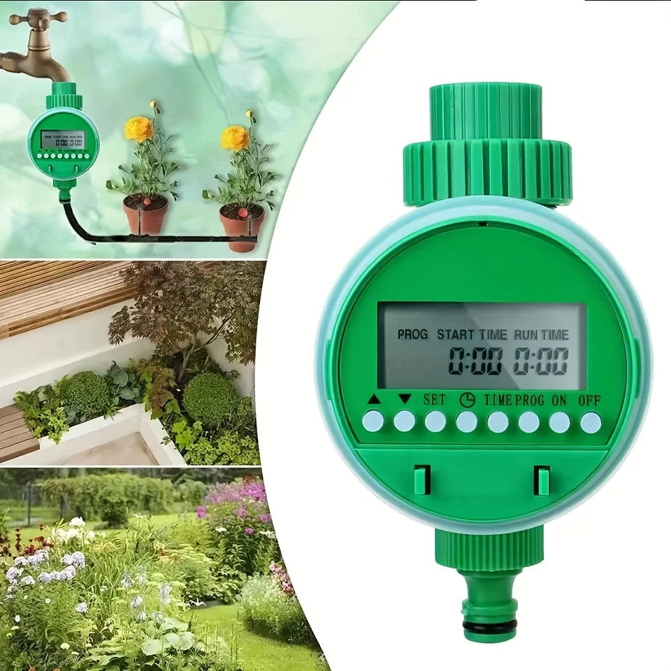 LCD Garden Watering Timer – Automatic Irrigation Controller